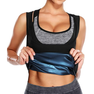 SLIMBELLE Slimming Body Shaper for Women Belly Fat Burner Hot Sweat Sauna  Vest Tank Top Weight Loss Shapewear No Zipper