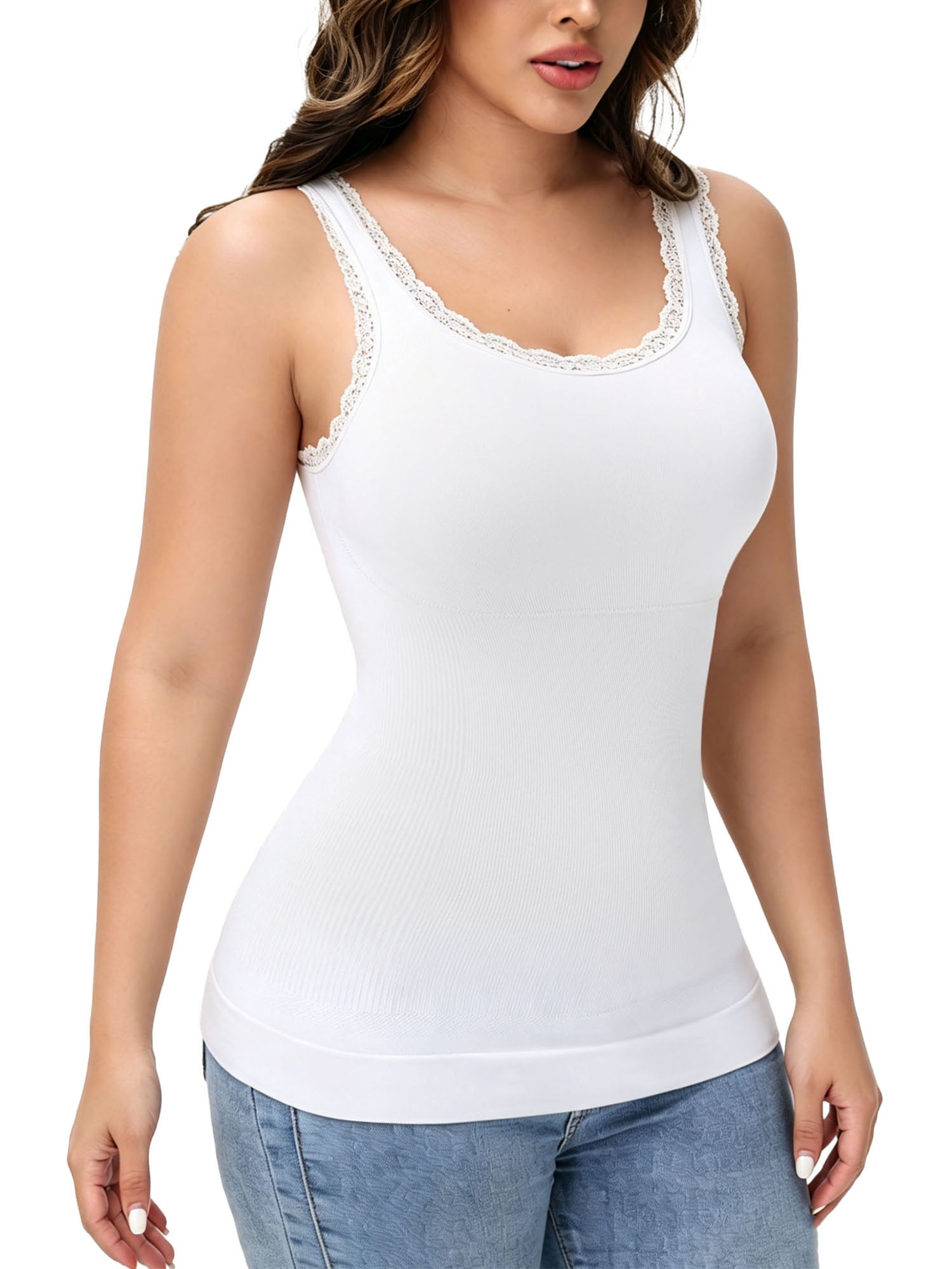 Maidenform Shaping Top with Firm Tummy Control and Moisture