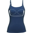 thumbnail image 1 of Vaslanda Womens Modal Built-in Bra Padded Camisole Yoga Tanks Tops, 1 of 4