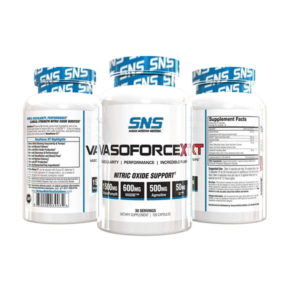 VasoForce XT- 120 Cap, 30 Servings