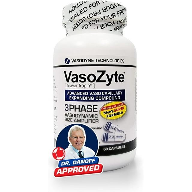 VasoZyte Nitric Oxide Support & Blood Flow, 60Capsule 30 Day Supply VasoZyte Nitric Oxide Support & Blood Flow, 60Capsule 30 Day Supply