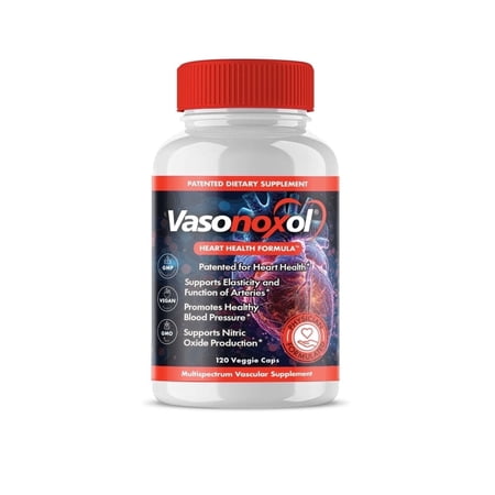 Vasonoxol Advanced Blood Pressure Support Dietary Supplement, 120 Count