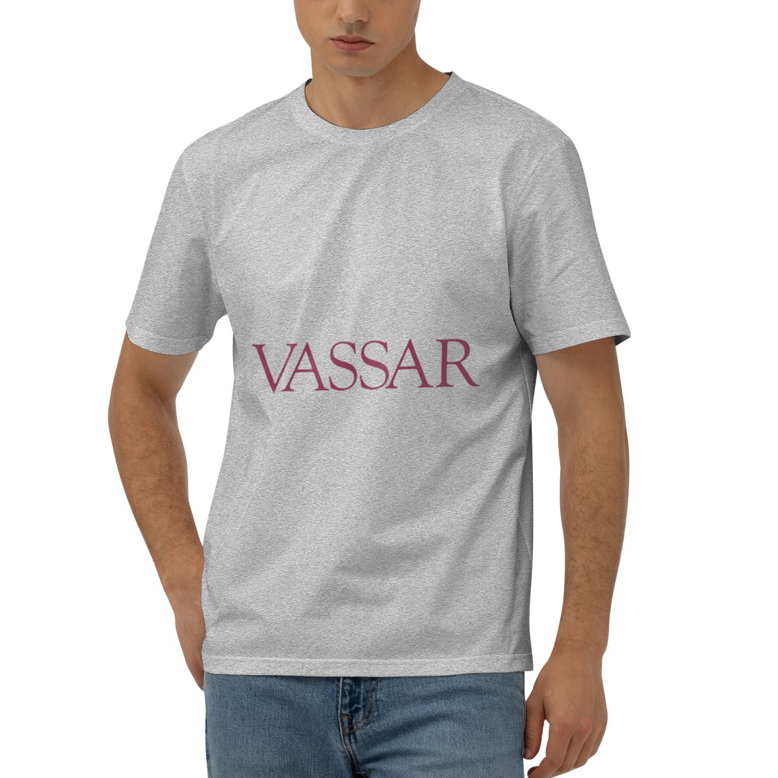 Vassar College Logo Men'S Short Sleeve Tees, Moisture Wicking, Odor  Protection T-Shirt - Walmart.com