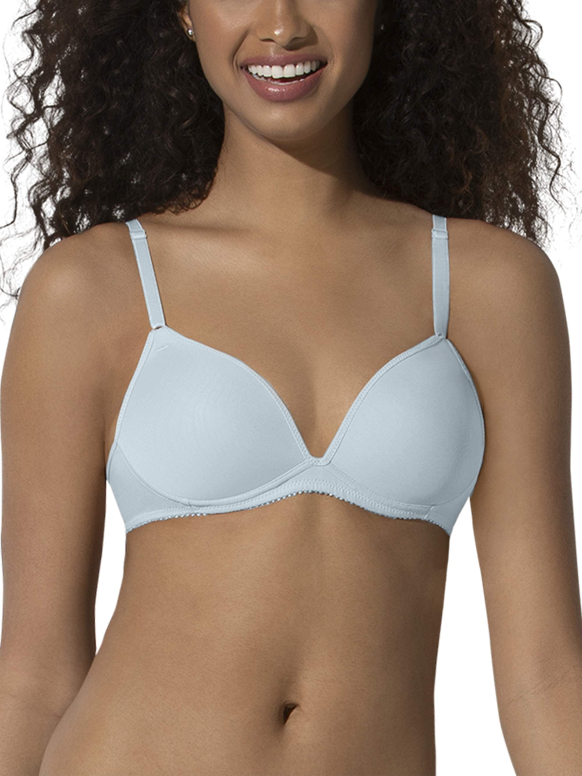 Vassarette Women's Soft 'N Smooth Wirefree T-Shirt Bra, Style 72239