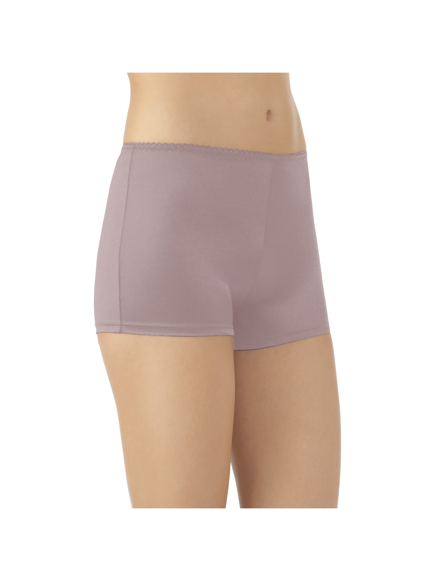 Vassarette Women's Undershapers Light Control Boy Short Panty, Style 4842001
