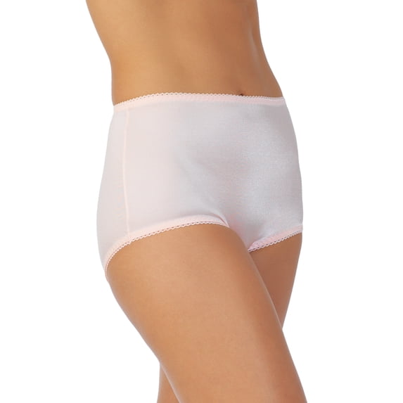 Vassarette Women's Undershapers Light Control Brief Panties, Style 40001