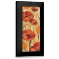 thumbnail image 1 of Vassileva, Silvia 10x18 Black Modern Framed Museum Art Print Titled - May Floral Panel I, 1 of 5