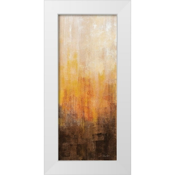 Vassileva, Silvia 10x18 White Modern Wood Framed Museum Art Print Titled - Lava I