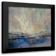 thumbnail image 1 of Vassileva, Silvia 12x12 Black Modern Framed Museum Art Print Titled - Coastal View II, 1 of 5