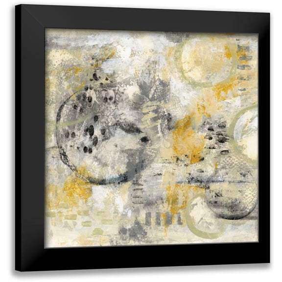 Vassileva, Silvia 12x12 Black Modern Framed Museum Art Print Titled - Drifting Away Crop