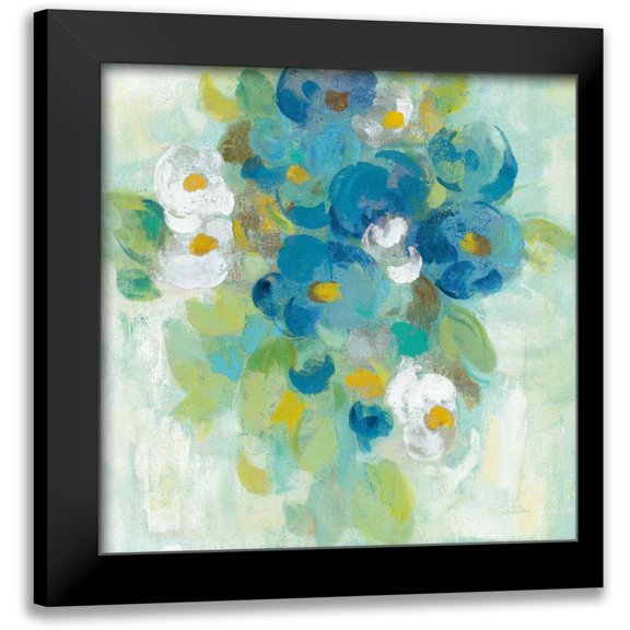 Vassileva, Silvia 12x12 Black Modern Framed Museum Art Print Titled - Spring Aroma II Yellow