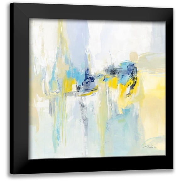 Vassileva, Silvia 12x12 Black Modern Framed Museum Art Print Titled - Wheat Field