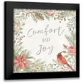 thumbnail image 1 of Vassileva, Silvia 12x12 Black Modern Framed Museum Art Print Titled - Woodland Christmas III, 1 of 5