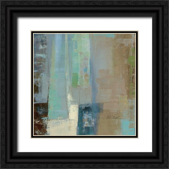 Vassileva, Silvia 12x12 Black Ornate Wood Framed with Double Matting Museum Art Print Titled - Skylights Square IV