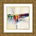 thumbnail image 1 of Vassileva, Silvia 12x12 Gold Ornate Wood Framed with Double Matting Museum Art Print Titled - Rainbow Kaleidoscope, 1 of 4