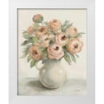 thumbnail image 1 of Vassileva, Silvia 12x14 White Modern Wood Framed Museum Art Print Titled - Blush Flowers in a Jug, 1 of 4
