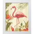 thumbnail image 1 of Vassileva, Silvia 12x14 White Modern Wood Framed Museum Art Print Titled - Tropical Garden X, 1 of 4