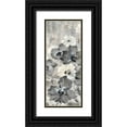thumbnail image 1 of Vassileva, Silvia 12x24 Black Ornate Wood Framed with Double Matting Museum Art Print Titled - Crystal Raindrops Panel I, 1 of 4