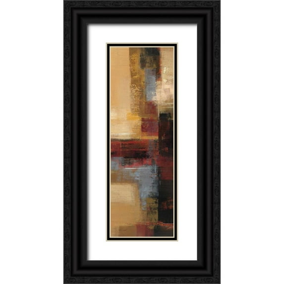 Vassileva, Silvia 13x32 Black Ornate Wood Framed with Double Matting Museum Art Print Titled - Fast Lane Panel II
