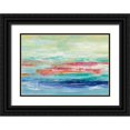 thumbnail image 1 of Vassileva, Silvia 14x11 Black Ornate Wood Framed with Double Matting Museum Art Print Titled - California Surf, 1 of 4