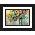 thumbnail image 1 of Vassileva, Silvia 14x11 Black Ornate Wood Framed with Double Matting Museum Art Print Titled - Cloud of Flowers, 1 of 4