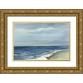 thumbnail image 1 of Vassileva, Silvia 14x11 Gold Ornate Wood Framed with Double Matting Museum Art Print Titled - Silent Waves, 1 of 4