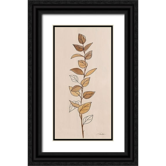 Vassileva, Silvia 14x24 Black Ornate Wood Framed with Double Matting Museum Art Print Titled - Farm Branch II
