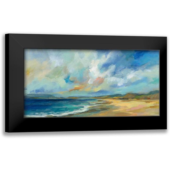 Vassileva, Silvia 14x9 Black Modern Framed Museum Art Print Titled - Sunny Bay