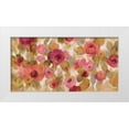 thumbnail image 1 of Vassileva, Silvia 14x9 White Modern Wood Framed Museum Art Print Titled - Glorious Pink Floral I, 1 of 4