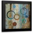 thumbnail image 1 of Vassileva, Silvia 15x15 Black Modern Framed Museum Art Print Titled - Bubble Graffiti II, 1 of 5