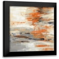 thumbnail image 1 of Vassileva, Silvia 15x15 Black Modern Framed Museum Art Print Titled - Golden Dust Crop Orange, 1 of 5