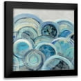 thumbnail image 1 of Vassileva, Silvia 15x15 Black Modern Framed Museum Art Print Titled - Variation Blue Grey III, 1 of 5