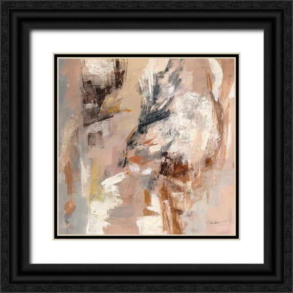 Vassileva, Silvia 15x15 Black Ornate Wood Framed with Double Matting Museum Art Print Titled - Old Barn Door