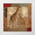 thumbnail image 1 of Vassileva, Silvia 15x15 White Modern Wood Framed Museum Art Print Titled - Animals on Safari IV, 1 of 4