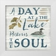 thumbnail image 1 of Vassileva, Silvia 15x15 White Modern Wood Framed Museum Art Print Titled - Lakeside Retreat VII, 1 of 4