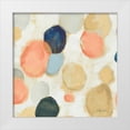 thumbnail image 1 of Vassileva, Silvia 15x15 White Modern Wood Framed Museum Art Print Titled - Painted Pebbles II Boho, 1 of 4