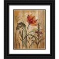 thumbnail image 1 of Vassileva, Silvia 15x18 Black Ornate Wood Framed with Double Matting Museum Art Print Titled - Aquarelle Garden I, 1 of 4