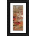 thumbnail image 1 of Vassileva, Silvia 15x32 Black Ornate Wood Framed with Double Matting Museum Art Print Titled - Flamenco Steps Panel I, 1 of 4
