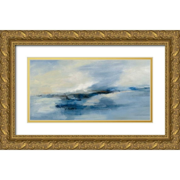 Vassileva, Silvia 18x11 Gold Ornate Wood Framed with Double Matting Museum Art Print Titled - Atmosphere