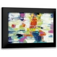 thumbnail image 1 of Vassileva, Silvia 18x13 Black Modern Framed Museum Art Print Titled - Island Town Bright, 1 of 5