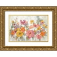 thumbnail image 1 of Vassileva, Silvia 18x13 Gold Ornate Wood Framed with Double Matting Museum Art Print Titled - Garden Fun, 1 of 4