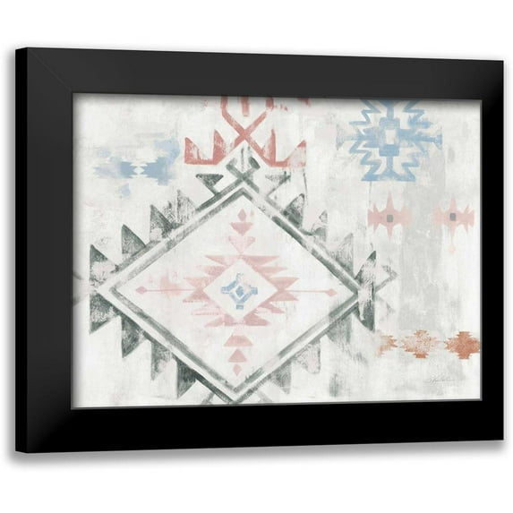 Vassileva, Silvia 18x15 Black Modern Framed Museum Art Print Titled - Southwest Design VI Boho