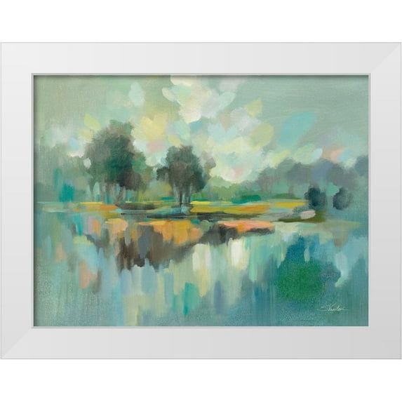 Vassileva, Silvia 18x15 White Modern Wood Framed Museum Art Print Titled - Dreamland