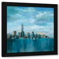 thumbnail image 1 of Silvia Vassileva 20x20 Black Modern Wood Framed Wall Art Titled - Manhattan Tower of Hope, 1 of 6