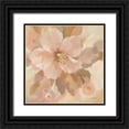 thumbnail image 1 of Vassileva, Silvia 20x20 Black Ornate Wood Framed with Double Matting Museum Art Print Titled - Sweet Boho Flower I, 1 of 4