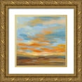 thumbnail image 1 of Vassileva, Silvia 20x20 Gold Ornate Wood Framed with Double Matting Museum Art Print Titled - High Desert Sky II Bright Blue, 1 of 4