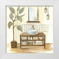 thumbnail image 1 of Vassileva, Silvia 20x20 White Modern Wood Framed Museum Art Print Titled - Sage Bathroom II, 1 of 4