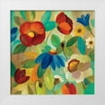 thumbnail image 1 of Vassileva, Silvia 20x20 White Modern Wood Framed Museum Art Print Titled - Summer Floral I, 1 of 4