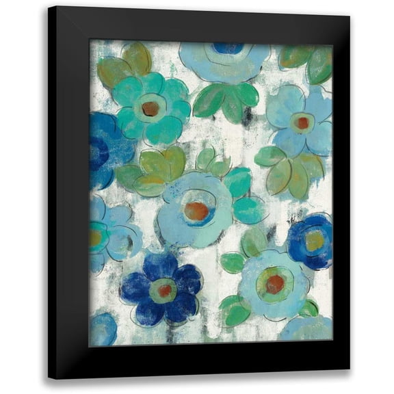 Vassileva, Silvia 20x24 Black Modern Framed Museum Art Print Titled - Blue Eyes III