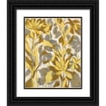 thumbnail image 1 of Vassileva, Silvia 20x24 Black Ornate Wood Framed with Double Matting Museum Art Print Titled - Painted Tropical Screen I, 1 of 4
